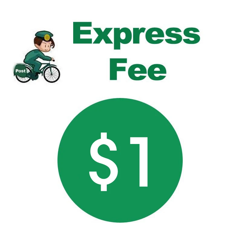 

5 USD Extra Fee/cost just for the balance of your order/shipping cost