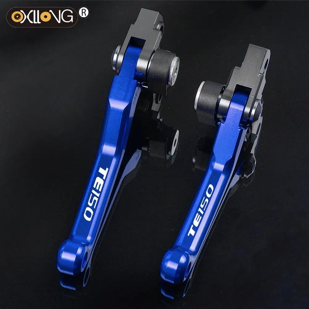 CNC ручной тормоз TE150 Мотоцикл Грязевой велосипед Мотокросс велосипед Грязевой велосипед Поворотный тормозной сцепитель ДЛЯ HUSQVARNA 2017 2018 на.