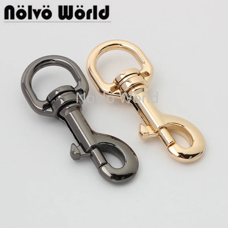 

10-50 pieces 2 colors 57*15mm 5/8'' zinc alloy snap hook for bag chain strap connector swivel clasp shoulderbag accessories