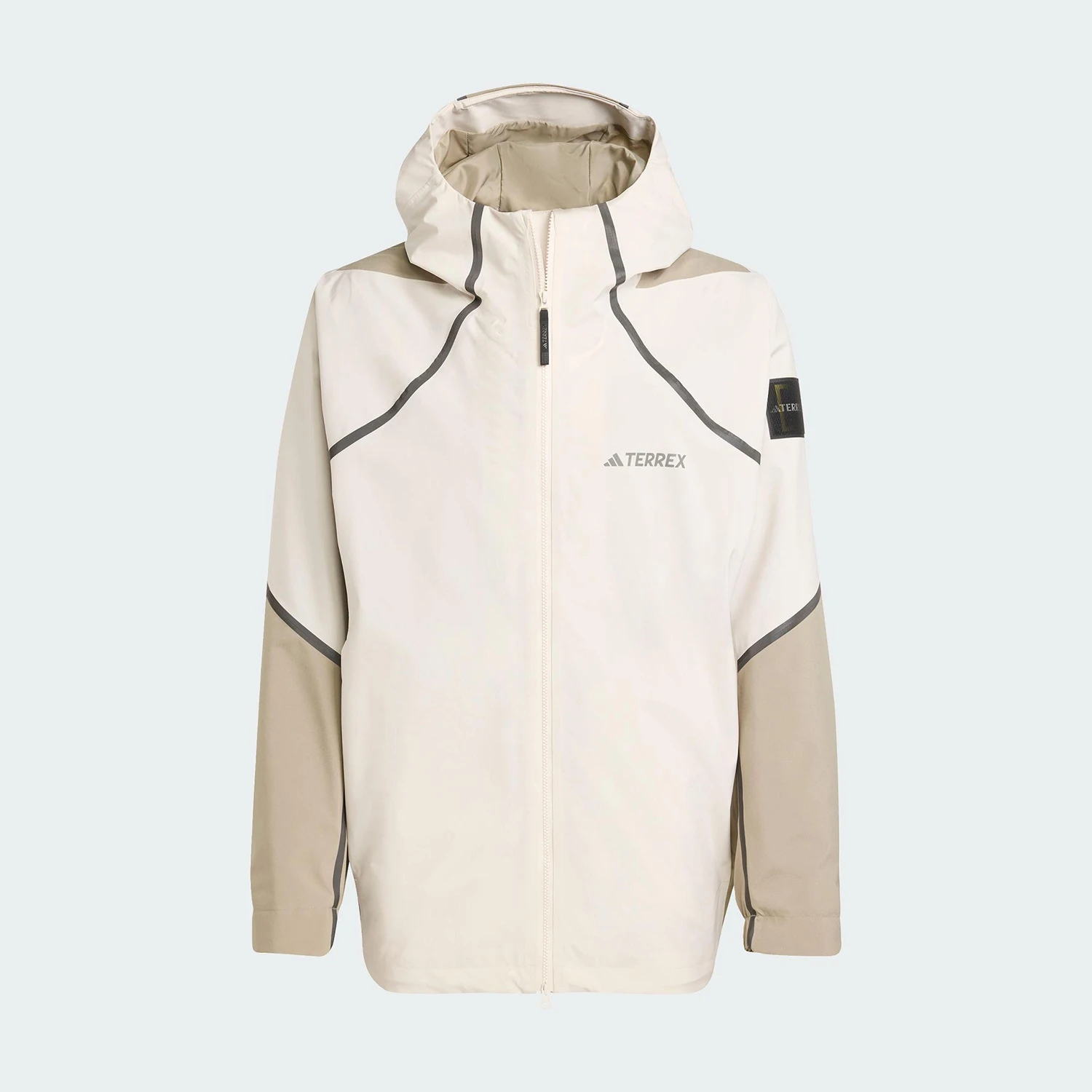 Фото Оригинальная мужская куртка Adidas NG CP HD JKT с завязками на талии для активного отдыха KC2342 №3