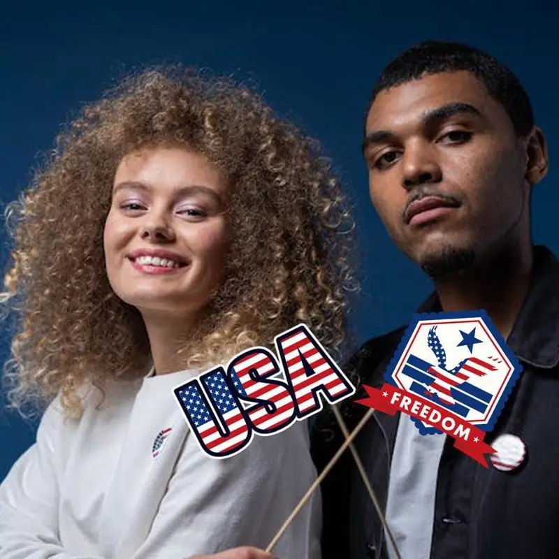 Реквизит для фотобудки на 4 июля 21 шт./компл. бумажная открытка украшения