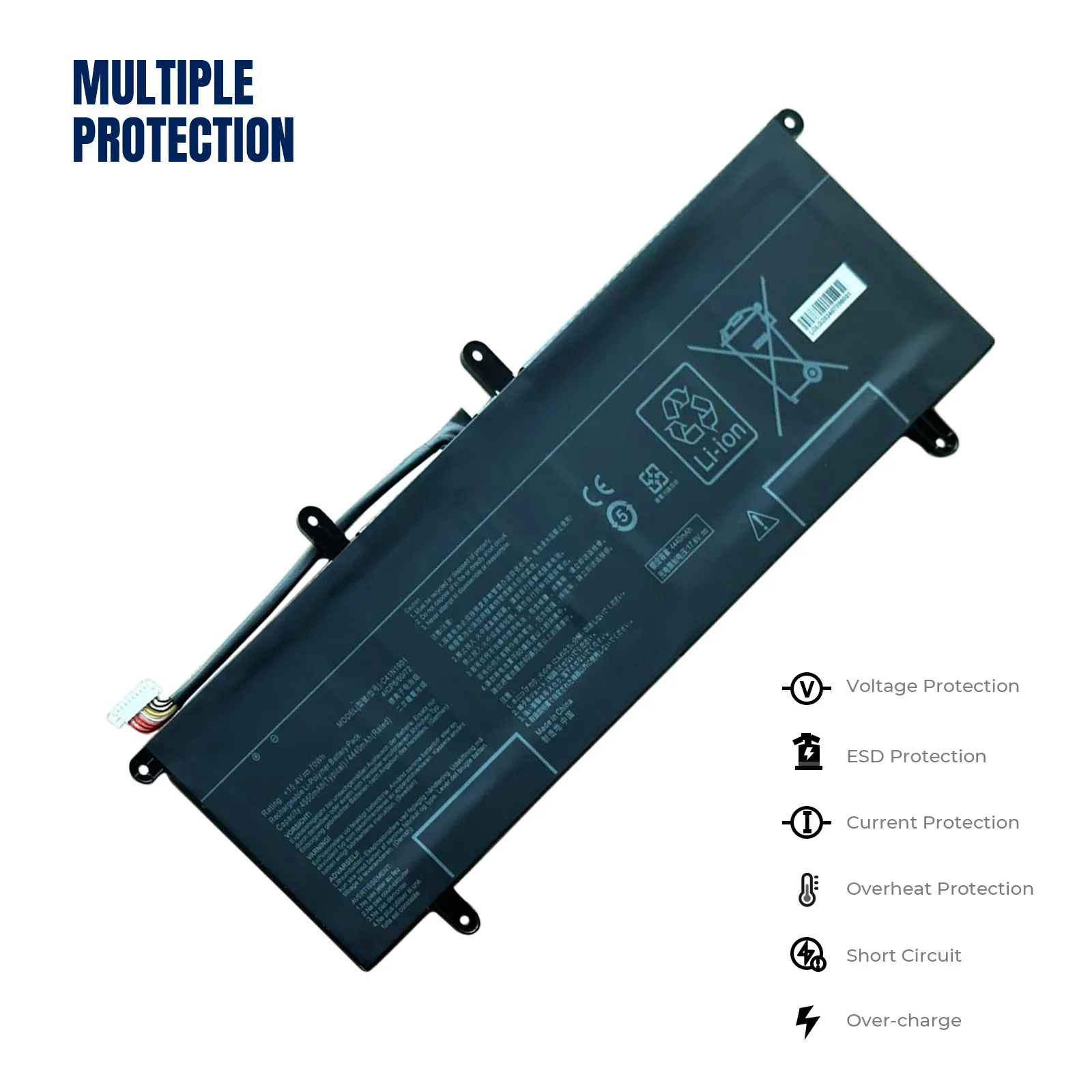 YOOFAN C41N1901 батарея для портативного Asus ZenBook DUO UX481 UX481F UX481FA