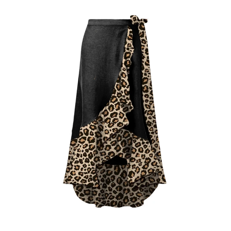 2023 New Sexy Leopard Print One-piece Swimwear Strap Shoulder Brazilian Bikini Set Women Swimsuit Lace Up Beachwear Biquini