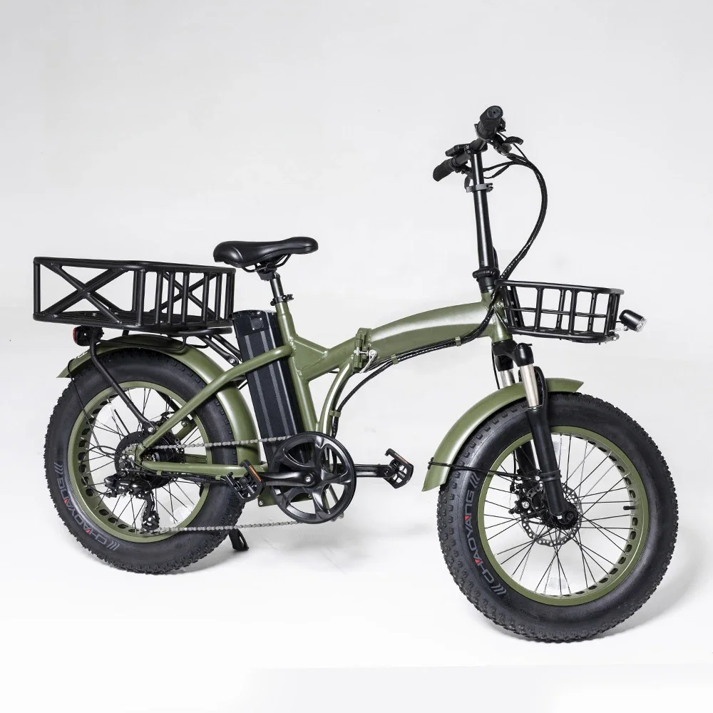 

High Quality 48v 1000w 13ah Ebike Chinese Manufacturer Customized 20inch Folding Electric Fat Bike 750w Electric Bicycle