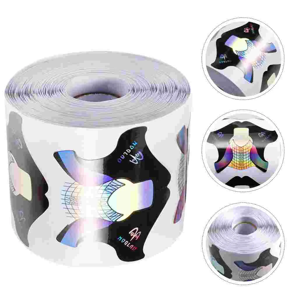 

Nail Forms Guide Extension Manicure Stickers Acrylic Form Tips Tool Builder Diy Paper Stencil Shape Nails Curl Roll Sculpting