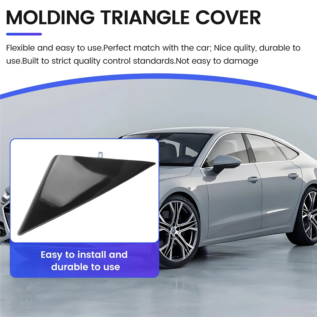 Угловая накладка на левое зеркало передней двери 4G 8837637 A для Audi A7 RS7 Sportback 2011-2017