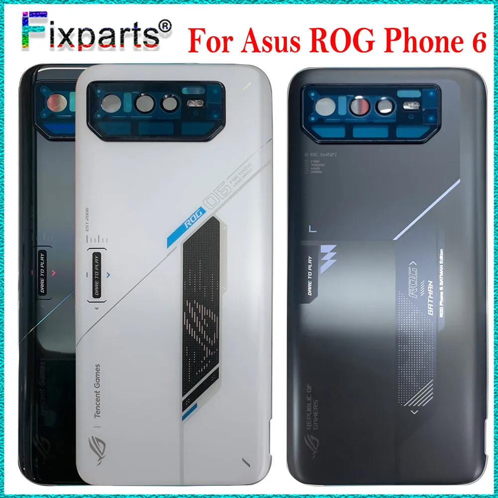 

Полностью Новый чехол для Asus ROG Phone 6 задняя крышка батарейного отсека задний корпус чехол для Tencent / International/ Batman Edition чехол