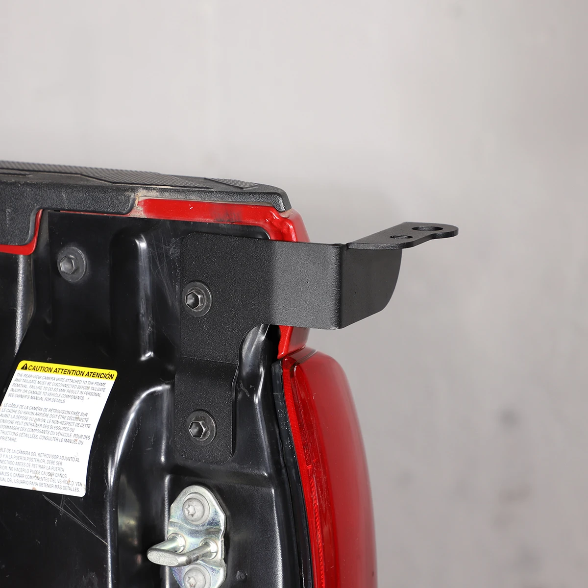 

Car Tailgate Flagpole Holder Antenna Bracket Metal Black car styling for Toyota Tacoma 16-22 Right side installation Accessories