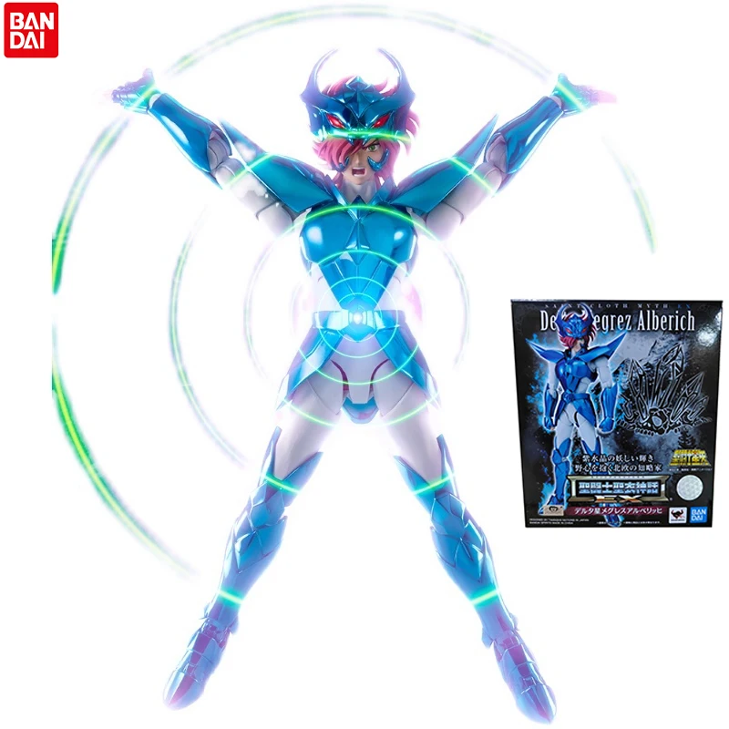 

Bandai Saint Seiya Anime Figure Saint Cloth Myth EX Alberich Anime Action Model Figure Toys Figurals Brinquedos Toys Christmas