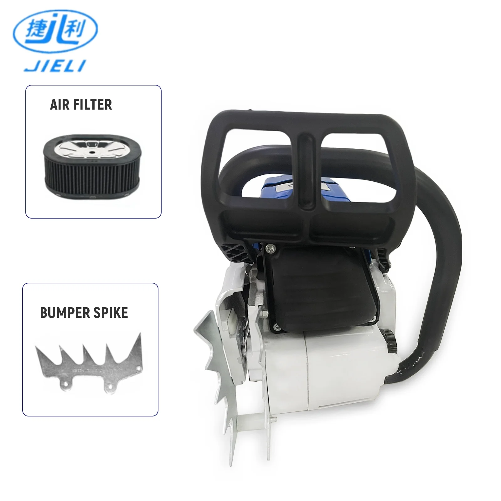 Новая бензопила 660 кВт 3/8 бензиновая пила Быстрорежущая с направляющей и цепью