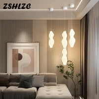new modern led chandelier for dining room lights decoration lighting living room bedroom bedside lamps white pendant lamp ac220v
