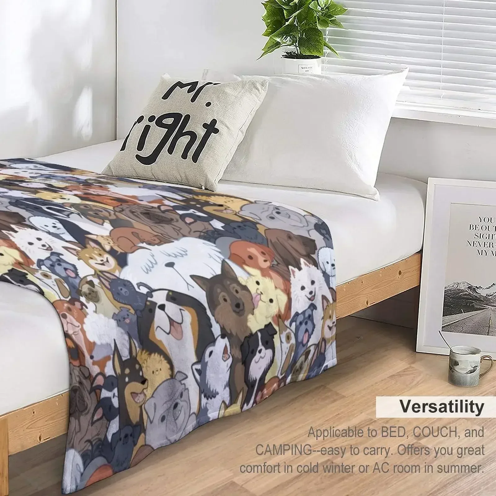 Одеяло Pupper Party тяжелое для сна роскошные одеяла и в стиле манги