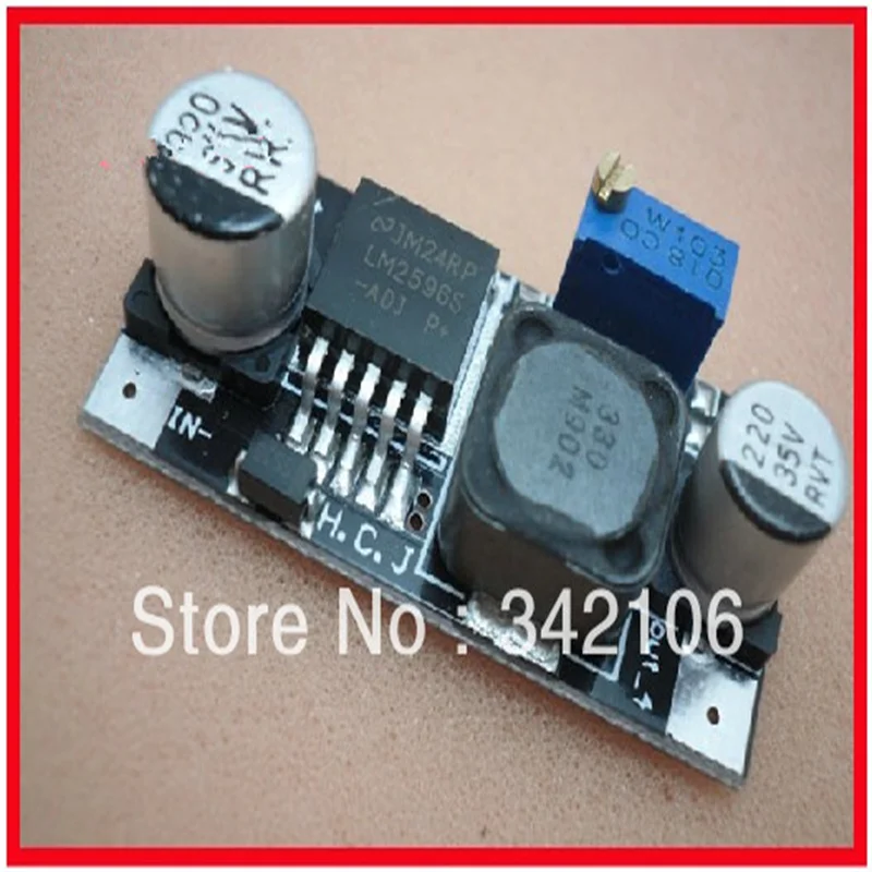 

10pcs Small LM2596 Step-down Power Module DC 3A Adjustable Ultra LM2576 Buck Sensor