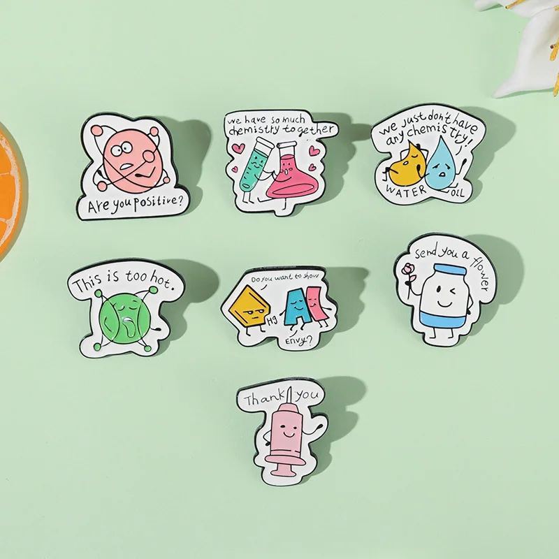 

Электронная коммерция, медицинская серия, K T трубка, игла для моделирования, лаковая эмалированная булавка, Значки для лацканов, ювелирный п...