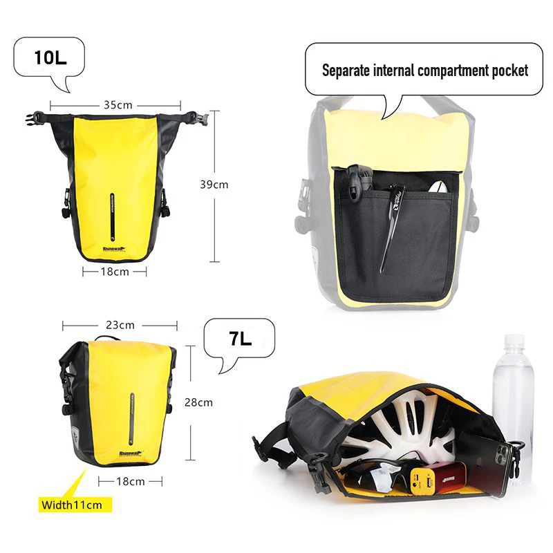 Велосипедная стойка 7L Pannier водонепроницаемая Боковая Сумка для хранения