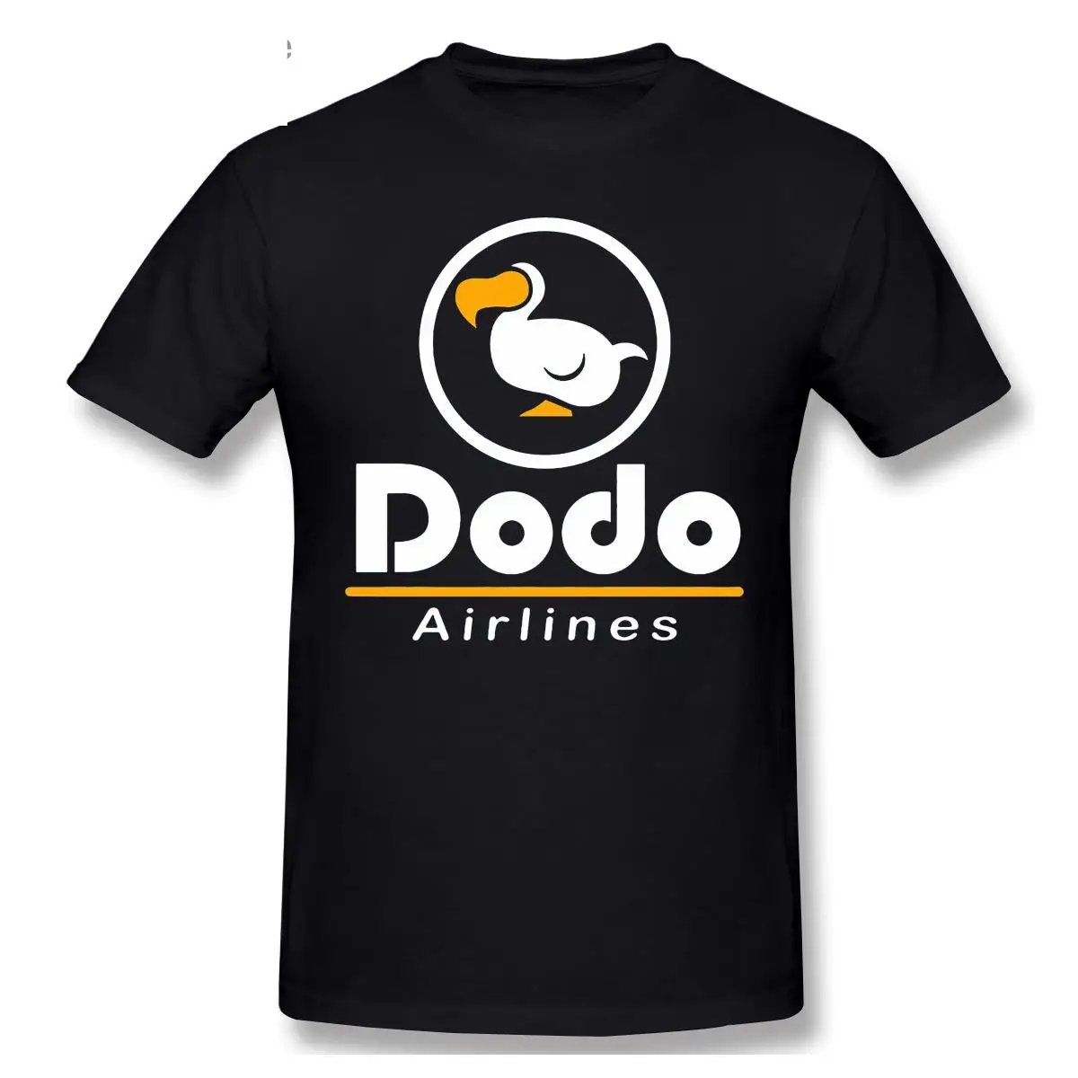

Повседневная футболка DODO AIRLINE, лидер продаж, футболка с перекрещивающимся животным новым горизонтом, футболка из 100% хлопка с круглым вырезо...