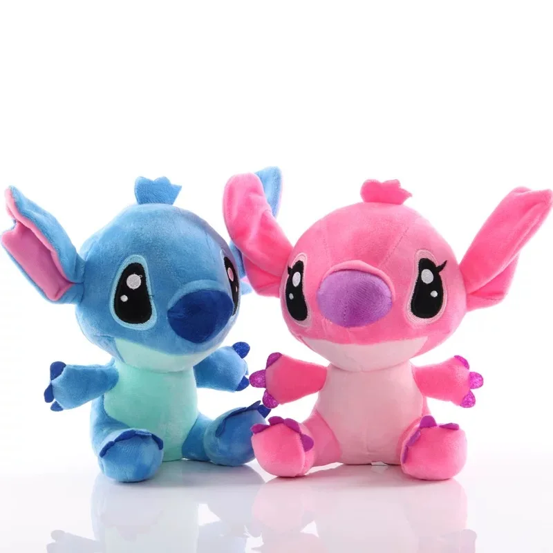 

20cm Disney Lilo & Stitch stuffed Plush Dolls Pendant Toys Cute Plush Peluche Pendant Boy Girl Kids Birthday Toy Gifts