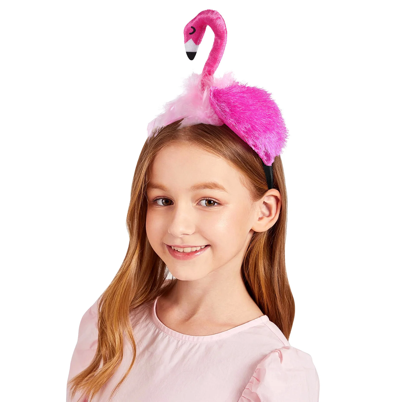 

Flamingo Headband Festival Accessories Girls Dresses Photography Props Children's Place Girls Clothes Decor