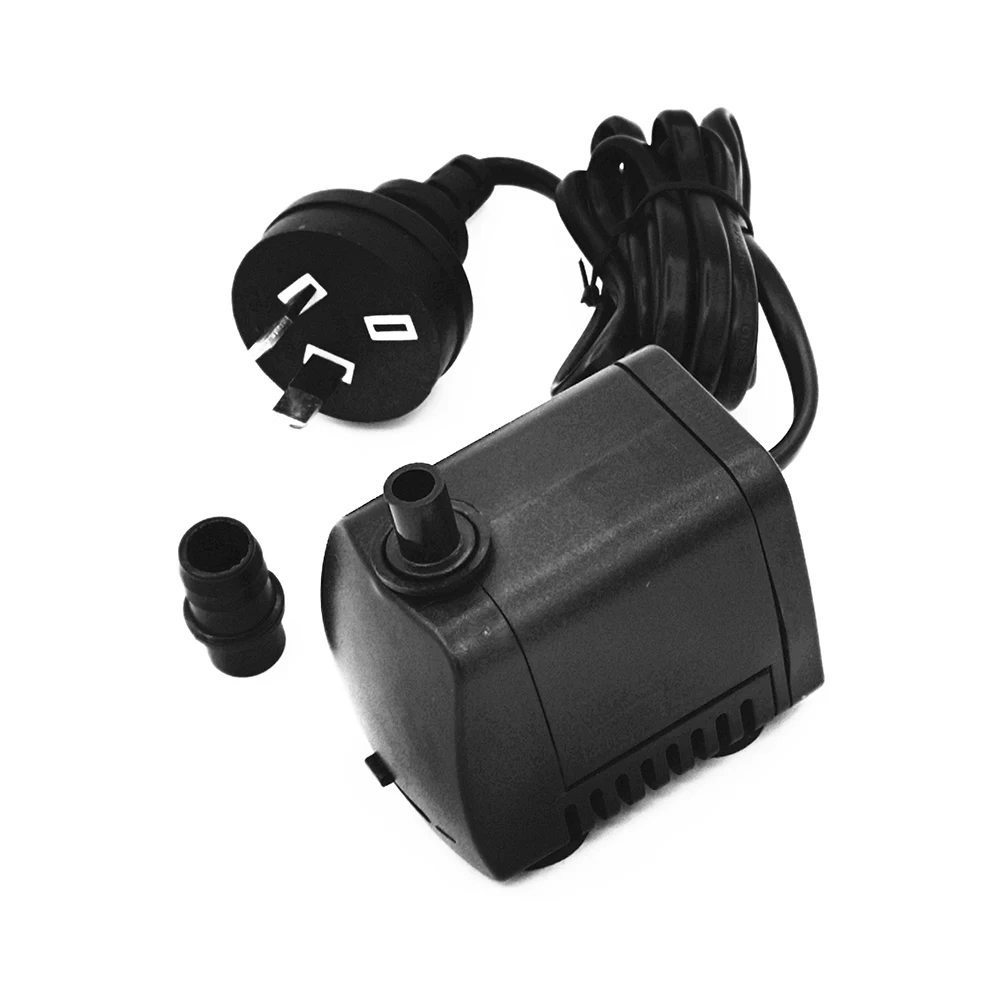

7W 400L/H SAA plug Mini Water Features Pump Submersible Outdoor Fountain Water Pump Home Décor Hydroponic for Aquarium Rockery