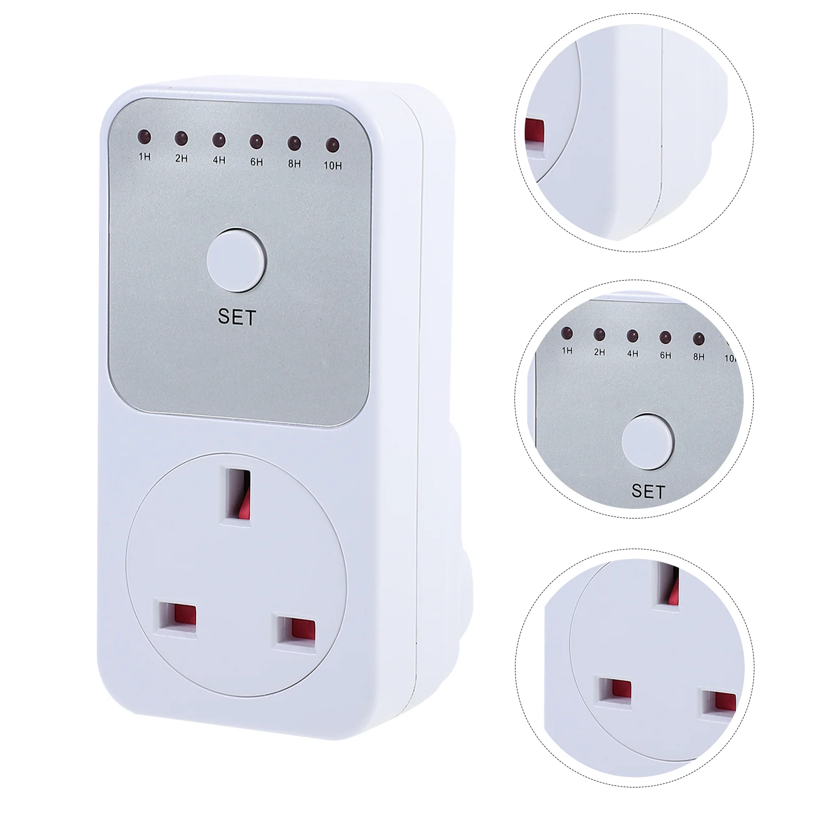 

Mechanical Outlet Timer 1-10 Hour Timing Indoor Power Saving Socket UK Plug