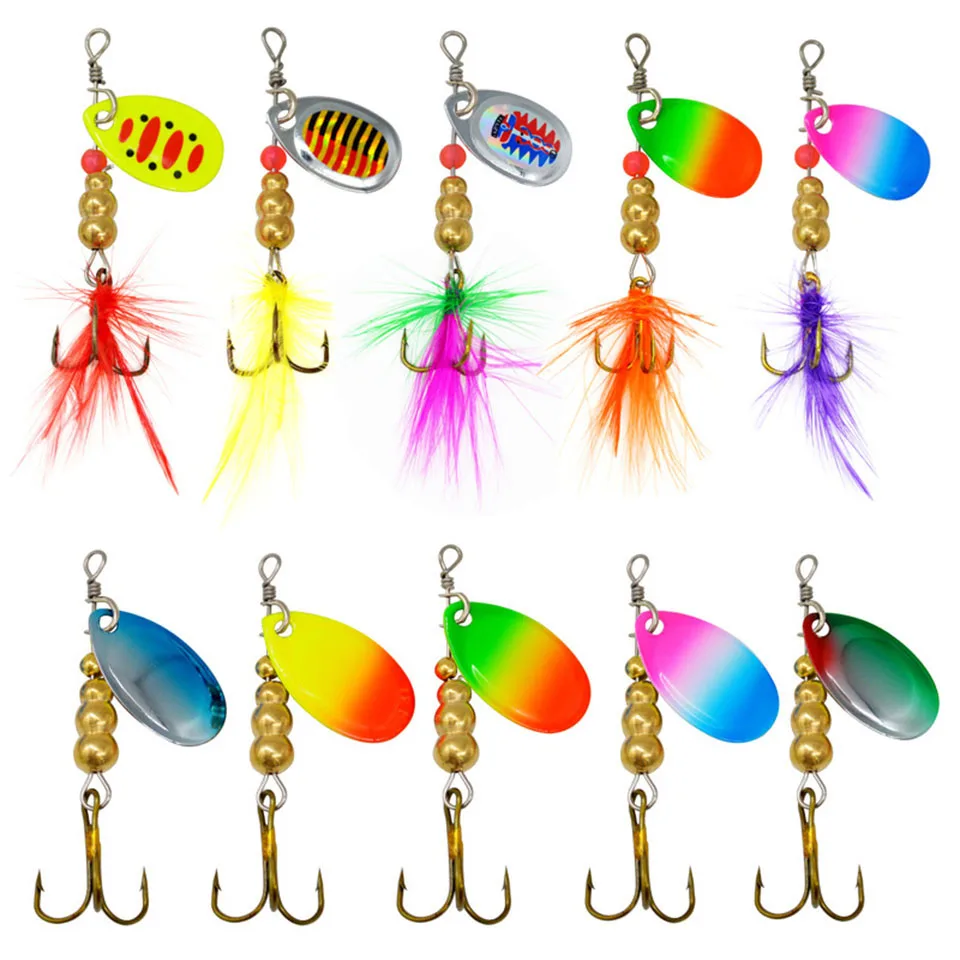 WALK FISH металлическая приманка в виде ложки для спиннинга 53/60 мм 3/4 дюйма