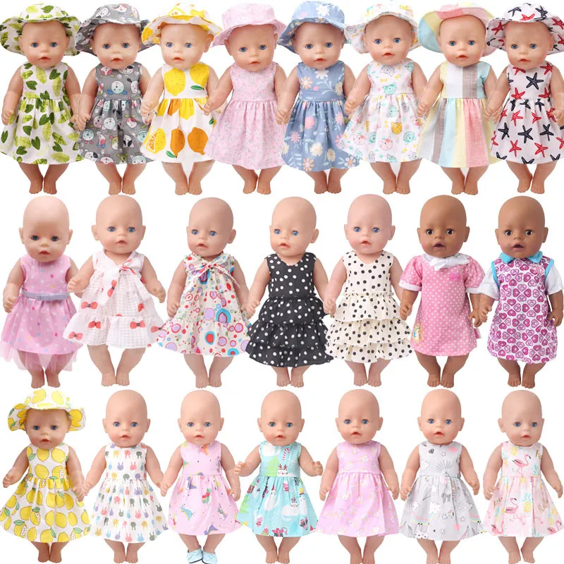 

25 Style Handmade Sport Dress Doll Clothes Wear For 43cm Born Baby Doll 17 Inch Reborn Babies Dolls Clothes