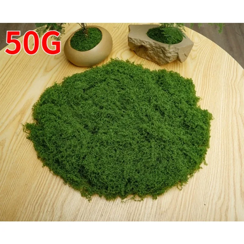 

Искусственный мох шелк 50г