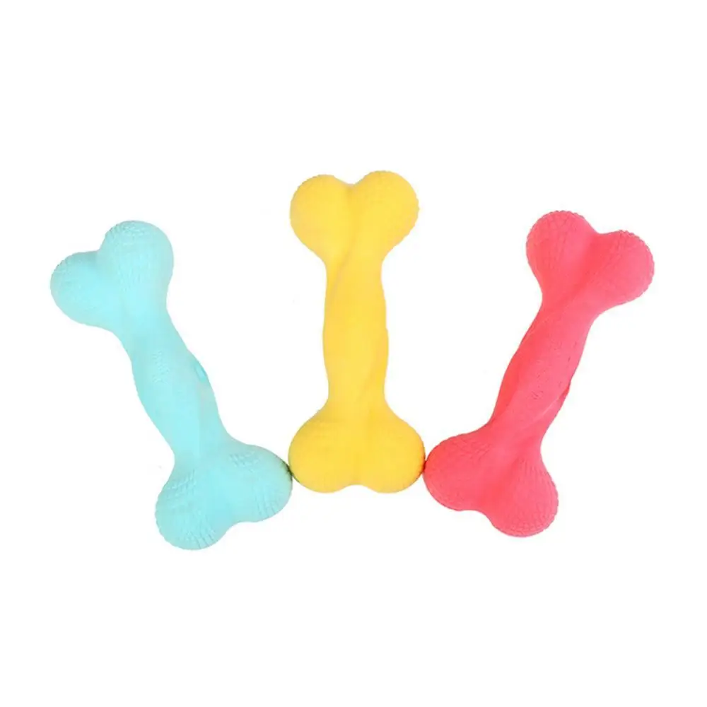 

Chew Toy Toy Bone Shape 2Pcs Pet Dog Scented Bite-resistant Teeth Care Puppy Play Chew Toy
