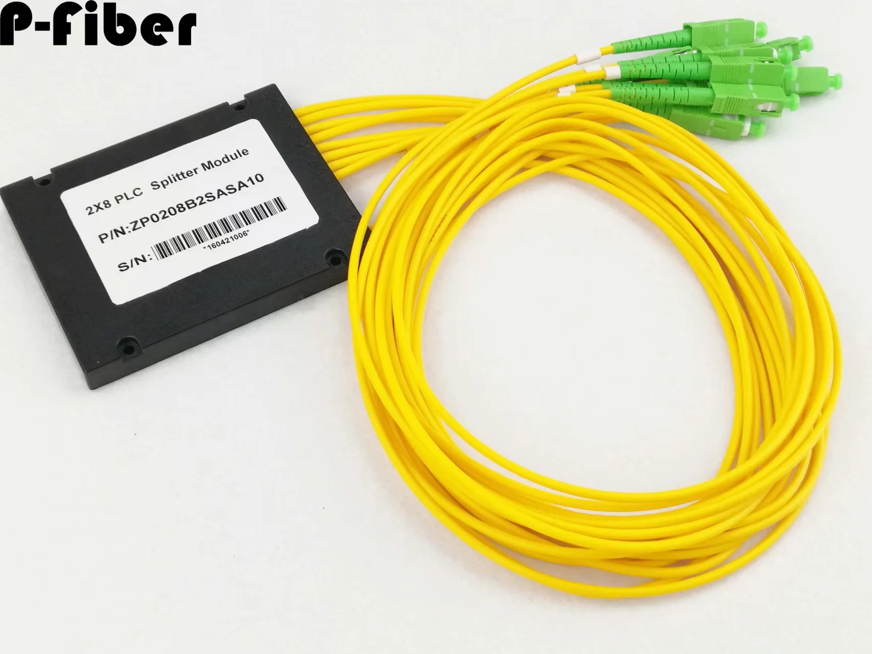 2x8 оптоволоконный разветвитель FC/SC UPC/APC кассета для сращивания 2/8 с косичкой