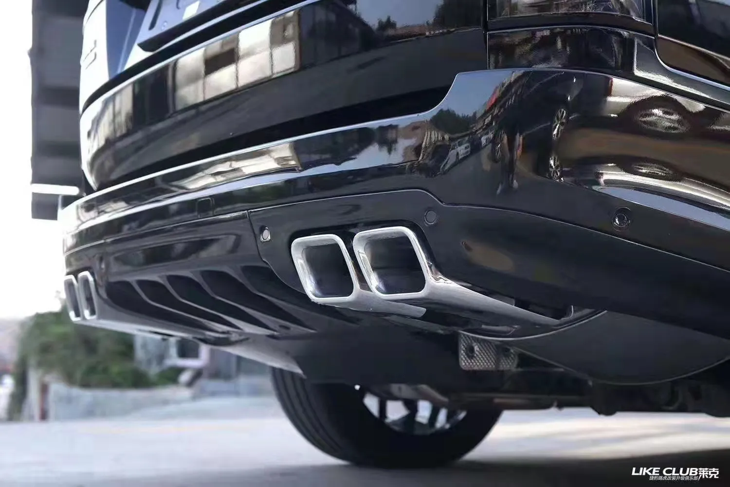 Комплект для переднего и заднего бампера VOGUE SVO 2019 Land Rove RANGE ROVER 2012-2017