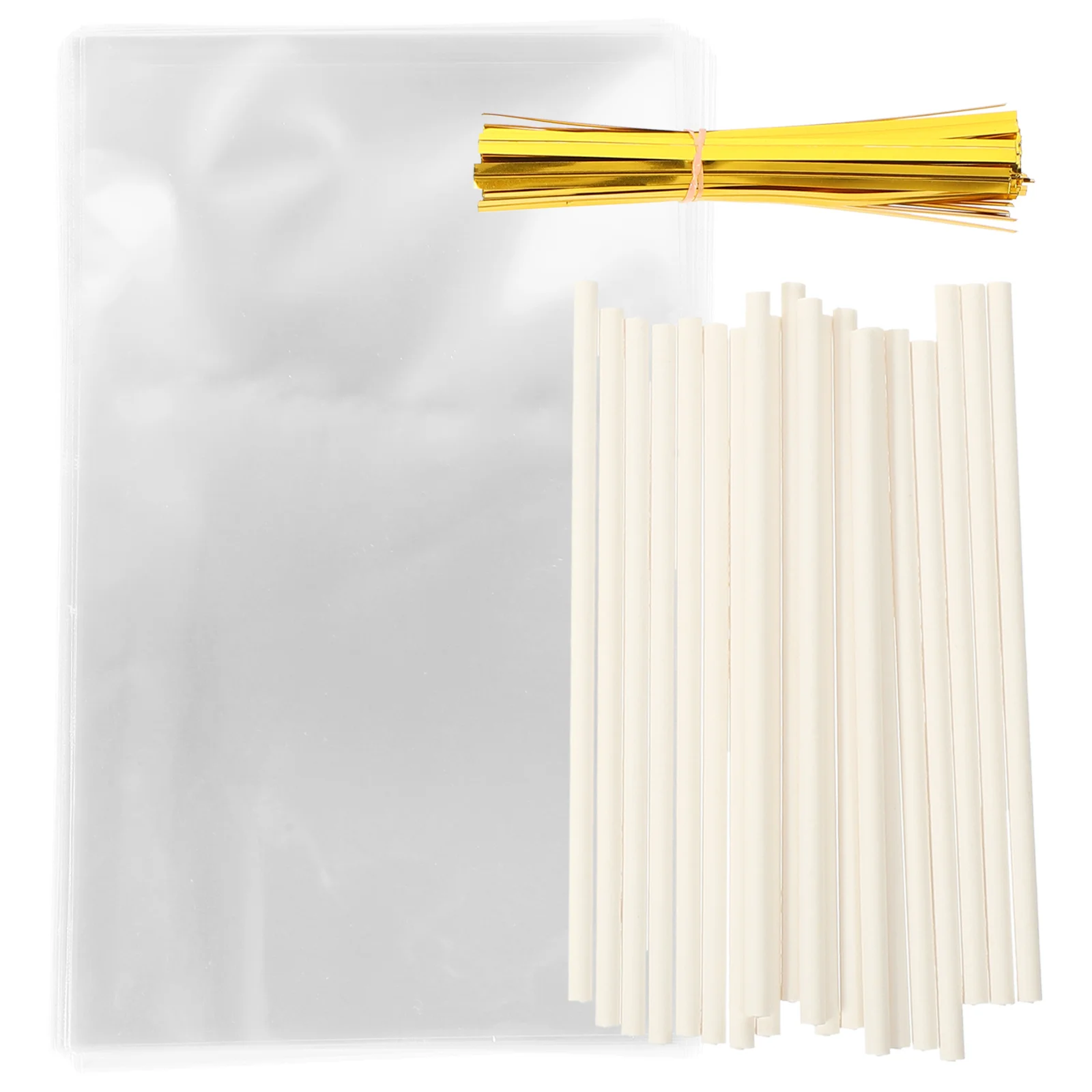 

100 Sets of Gift Wrapping Bags Candy Bags Candy Treat Bags Gift Bags for Party