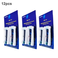 12pcs electric toothbrush replacement brush heads for oral a b d12d16d29d20d32oc20d10513 db4510k 3744 3709 3757