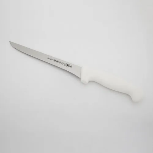 Нож для костей evvehediyelikeshya Tramontina из нержавеющей стали с белой ручкой