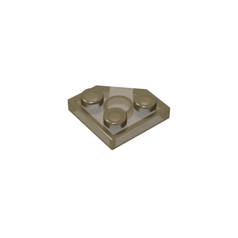Фото Gobricks, 10 шт., 26601, клиновые пластинчатые кирпичи, 2x2, угловые детали, совместимые MOC, строительный блок для взрослых и детей, DIY, образование, креатив №1