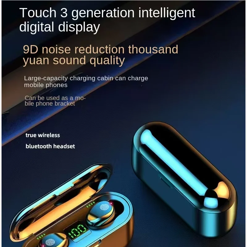 Беспроводные Bluetooth игровые наушники с шумоподавлением