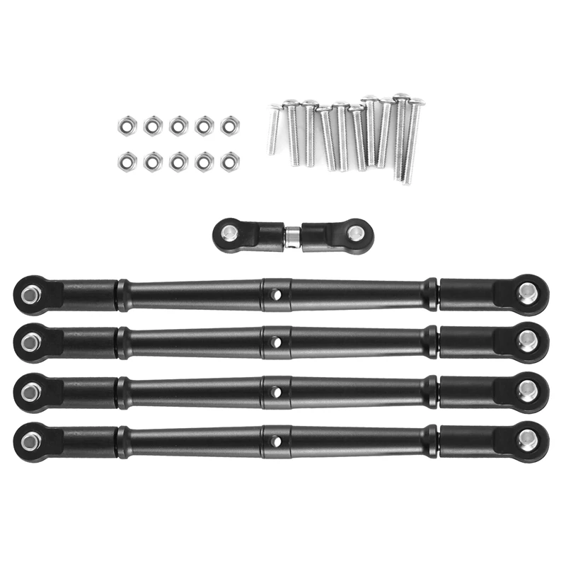 Металлическая передняя и задняя тяга сервопривода для Arrma 1/8 Karton Outcast детали