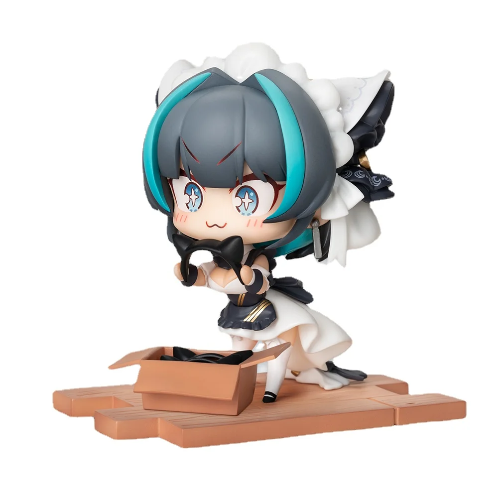 

APEX JUUs Azur Lane HMS Cheshire Version Q Action Figure Anime Model Doll Desktop Decorations Collectible Children's toys Gifts