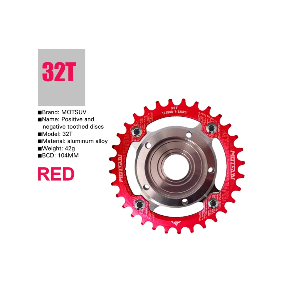 Set Chainring Kits Adapter Chainring Chainwheel Disc Holder Kits Parts