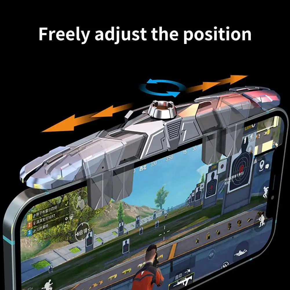 

Superior Widely Compatible Lightweight Game Joystick Phone External Free Fire Shooting Key Game Gamepad