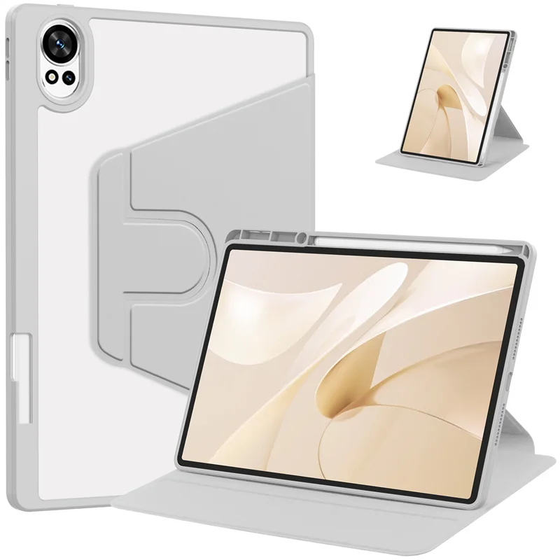 Фото Для Lenovo Tab K11 Gen2 2023 TB230FC/XC 11,5 дюймов чехол с держателем для ручки вращающийся на 360 градусов акриловый прозрачный жесткий чехол для планшета №2