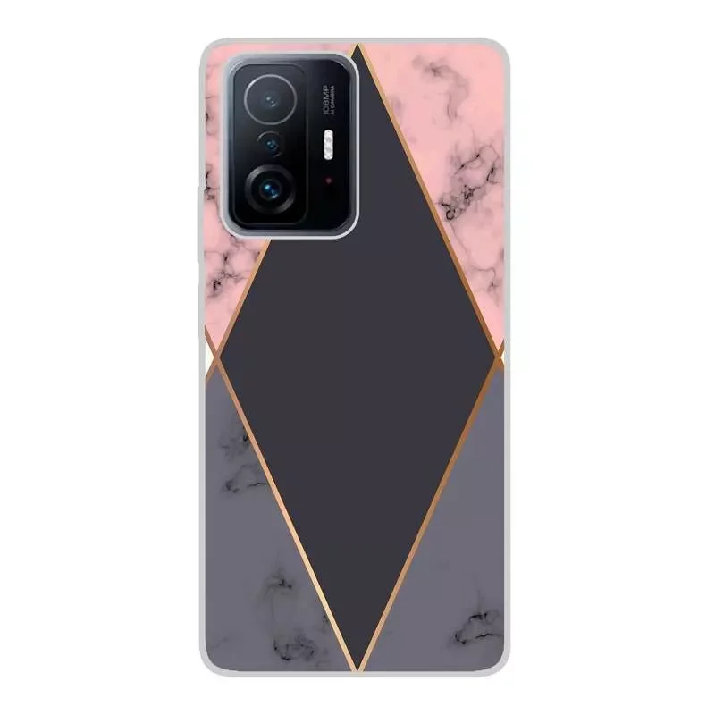

2023NEW Muchoygood case with -11T-5G / 11T-PRO-5G silicone gel tpu custom drawing abstract design 007