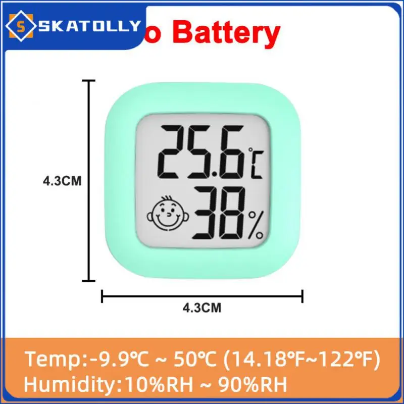 

Mini Upgrade Room Thermometer Thermohygrometer Digital Gauge Weather Station Room Temperature Humidity Meter Sensor Lcd Digital