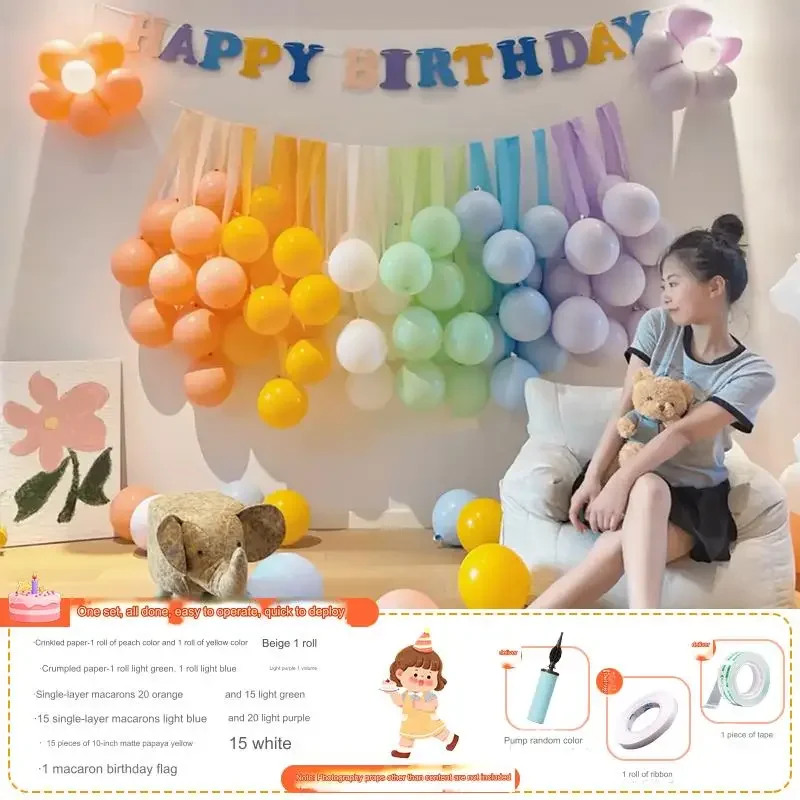 

Латексные украшения на первый день рождения