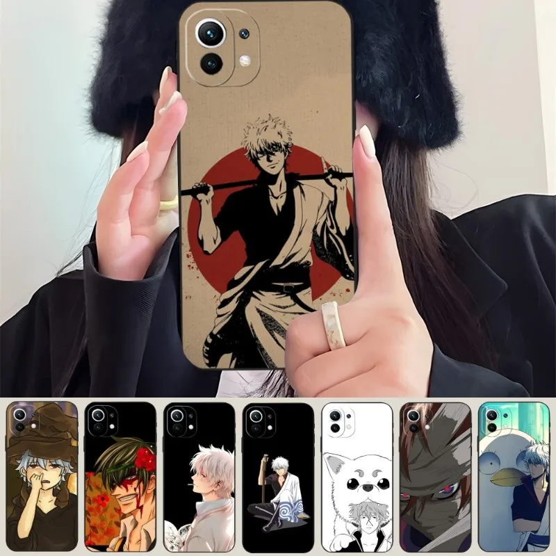 

Gintama Anime Phone Case For Xiaomi Note 10Pro POCOF3 X3 GT M3 M4Pro Redmi Note 11 10 9 S Pro Plus POCO X3 NFC Funda Coque