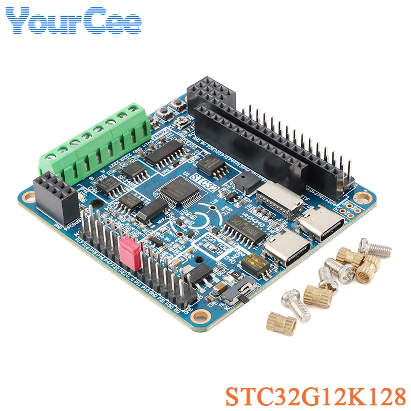 

Плата разработки STC32G12K128 STC32G12, 32 бит, 128 К, 51