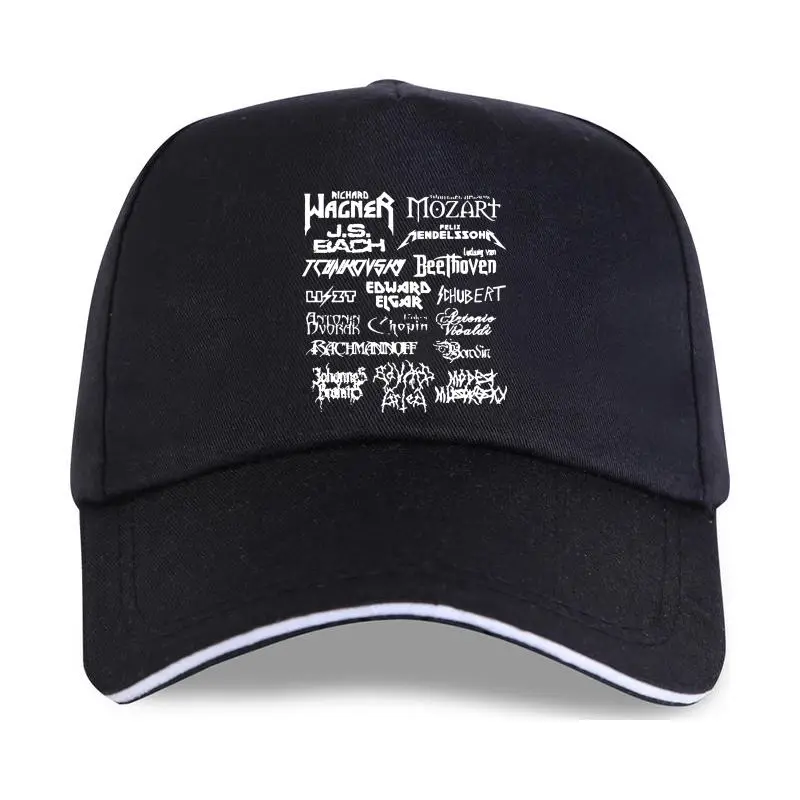 

Sun hat fashion trend Heavy Metal Classical Composers Men Mozart Beethoven Chopin Bach Mendelssohn Baseball cap men