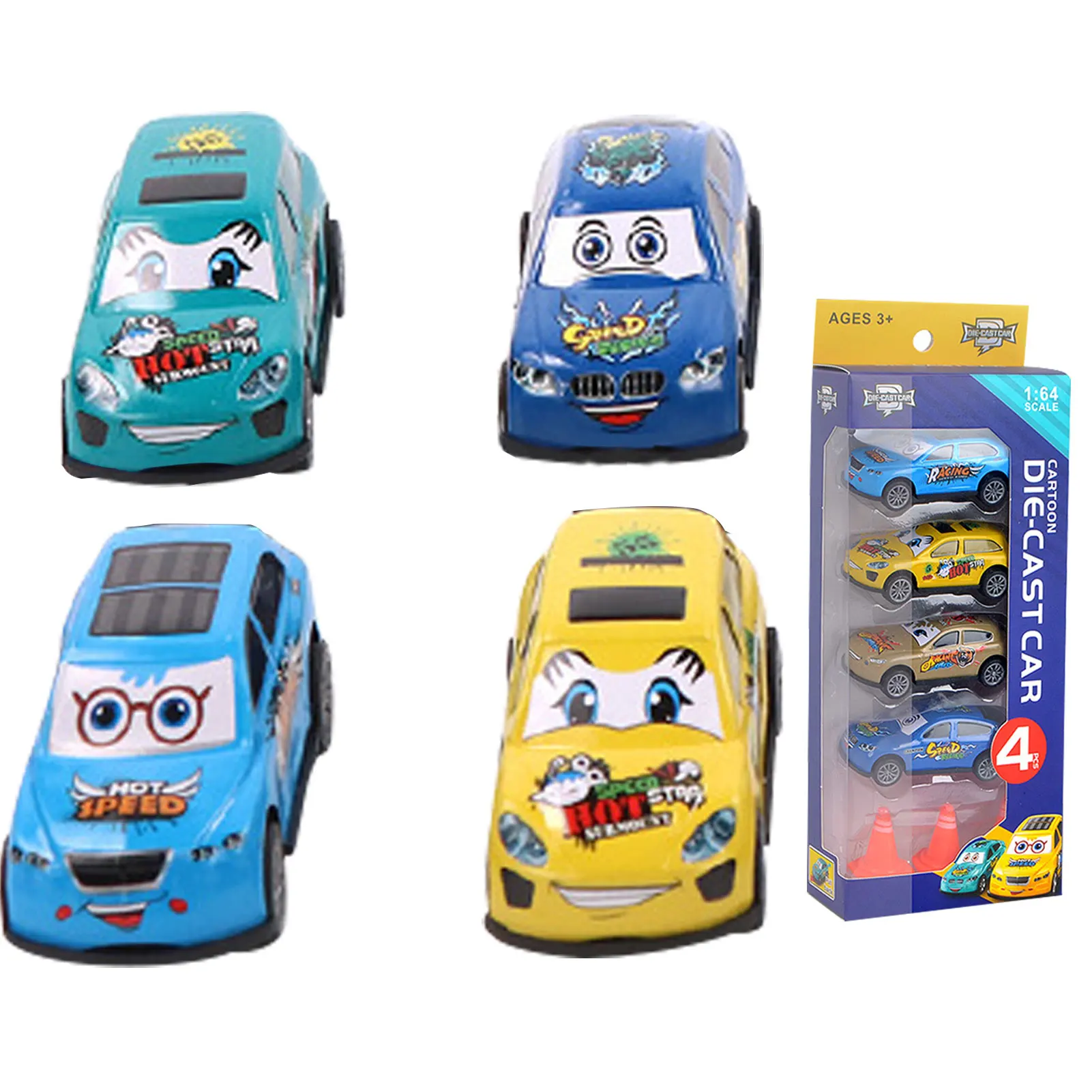 

Pull Back Racing Car Metal Die Cast Race Car Mini Inertia Racing Car Toys For Boys Pull Back And Go SUV Car Toy For Kids