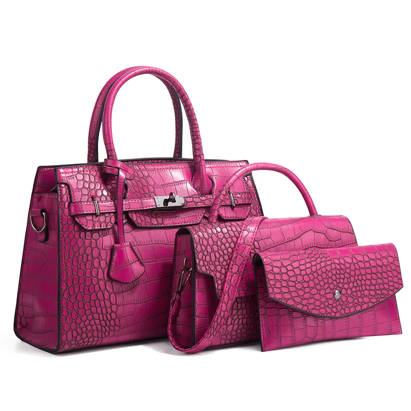 creative personality womens handbag rose red luxury woman bags fashion malachite green top handle bag alligator brown hand bags free global shipping