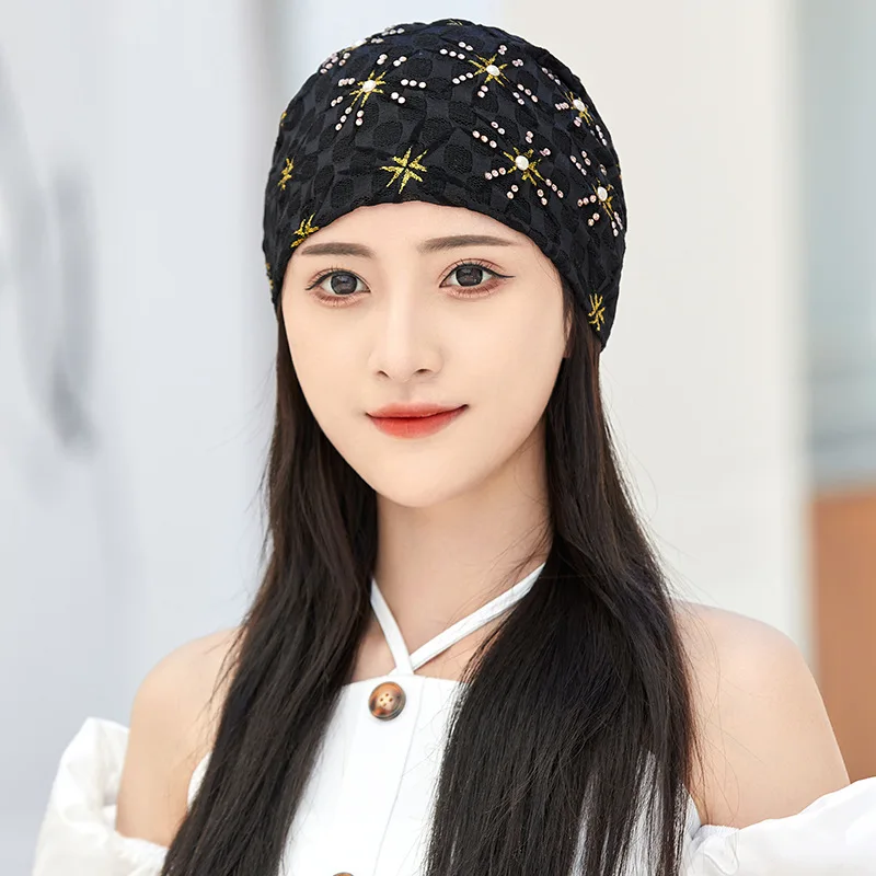 Fashion Women Beanies Cap Bonnet Hat 