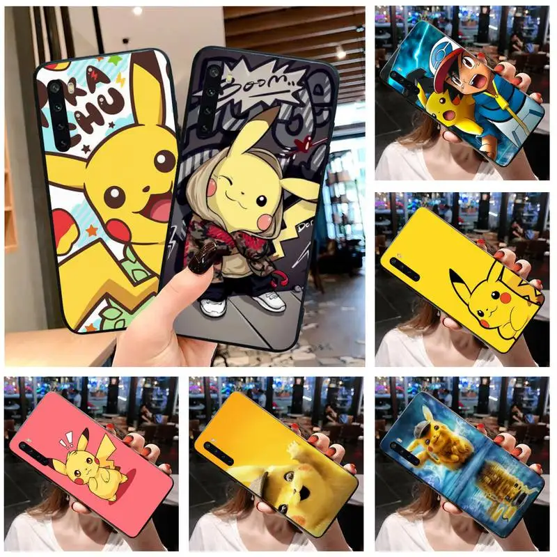 Cut Cartoon Pokemon Pikachu Phone Case for Xiaomi Mi Note 11 10 Lite 9T Pro xiaomi CC9 | Mobile Cases &amp Covers